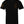 Front of Cold Beer Graphic Tee in black featuring small skeleton holding a beer graphic and American flag. sleeve print.