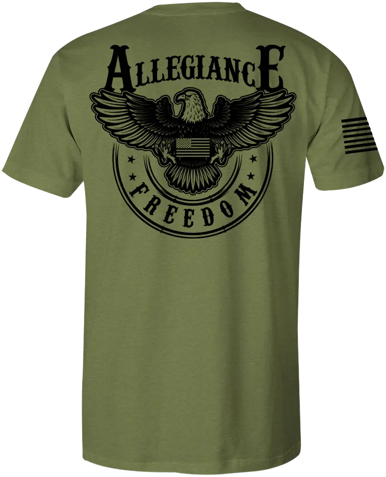 Freedom Eagle Premium Tee - Allegiance Clothing