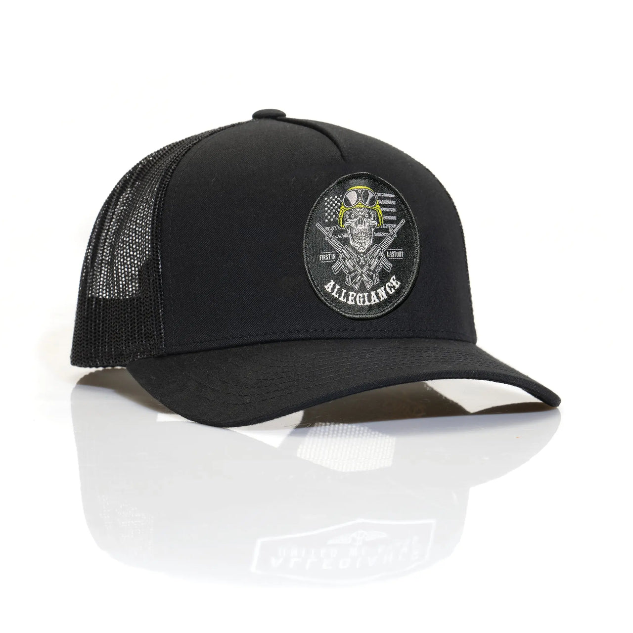Last Out Curved Trucker