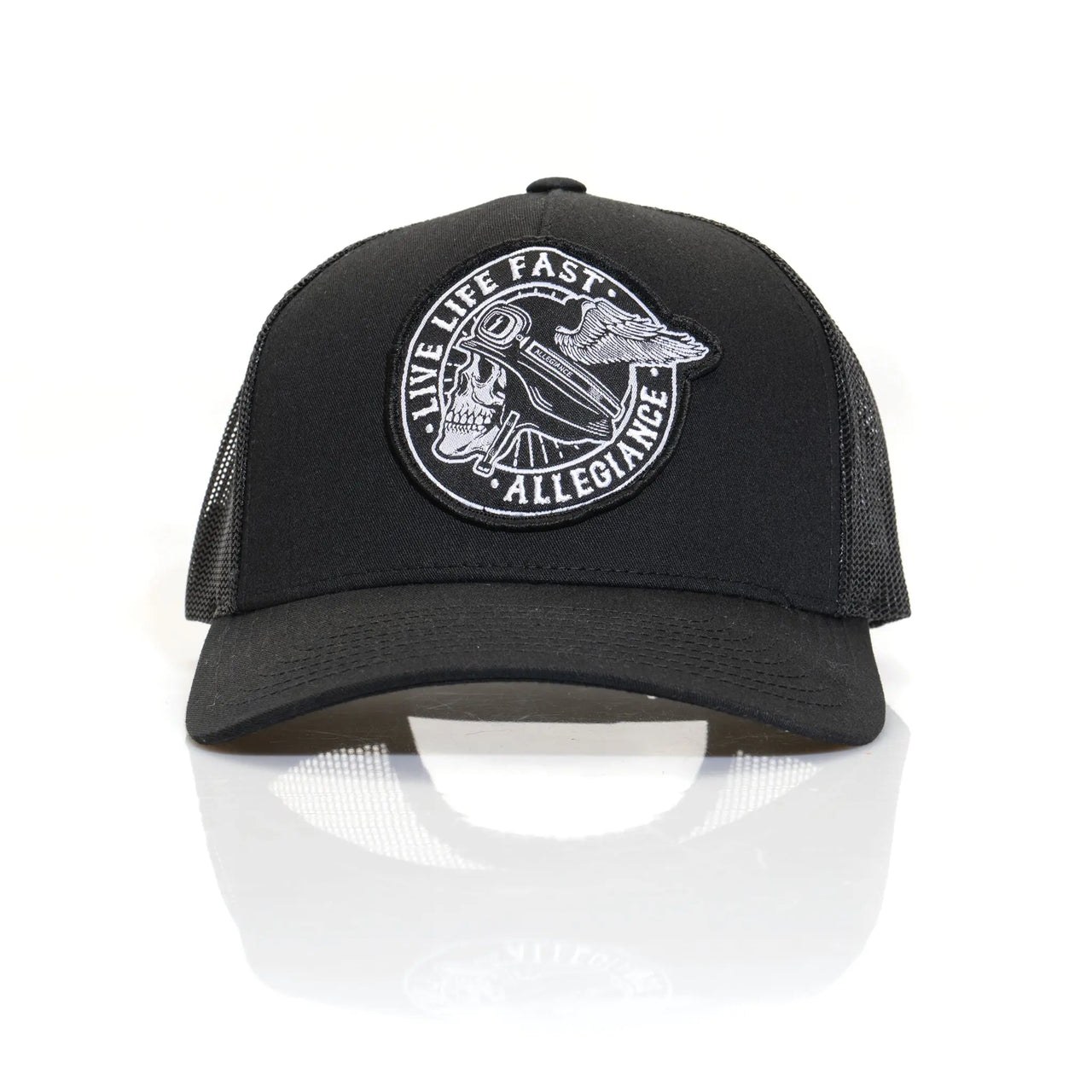 Winged Curved Trucker