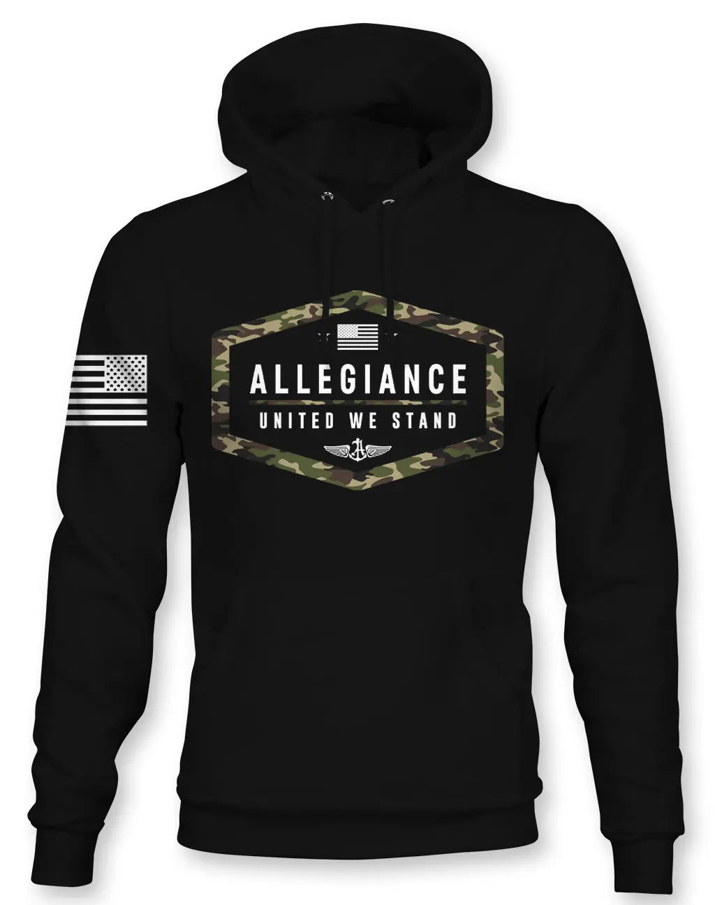 Camo Republic Hoodie ALLEGIANCE CLOTHING