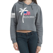 Vibe Cropped Hoodie ALLEGIANCE CLOTHING