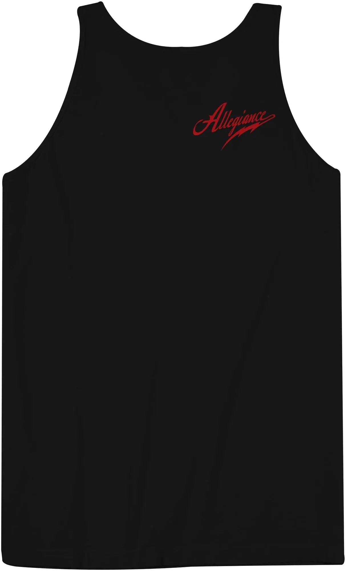 Red Line Tank Top ALLEGIANCE CLOTHING
