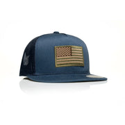 USA Tan Flag Patch Trucker - Allegiance Clothing