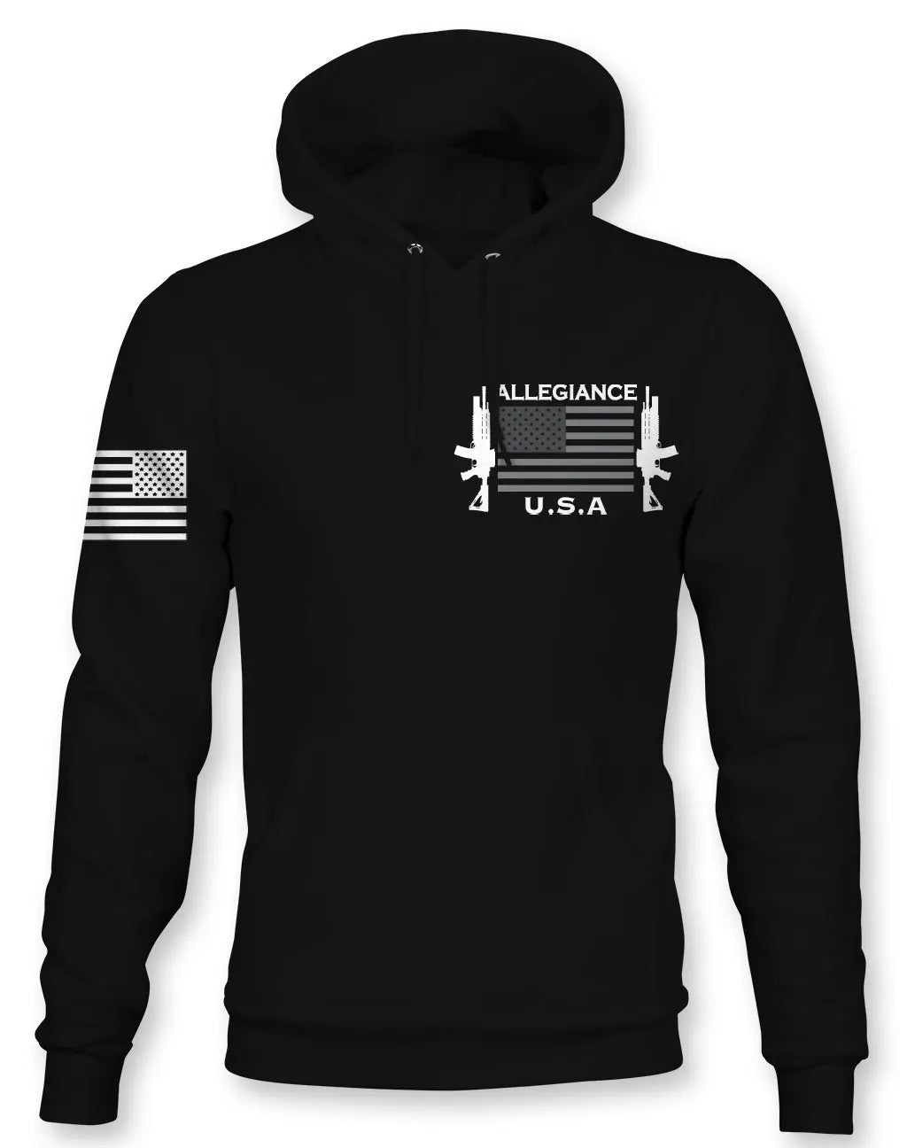 Gunner Flag Hoodie ALLEGIANCE CLOTHING