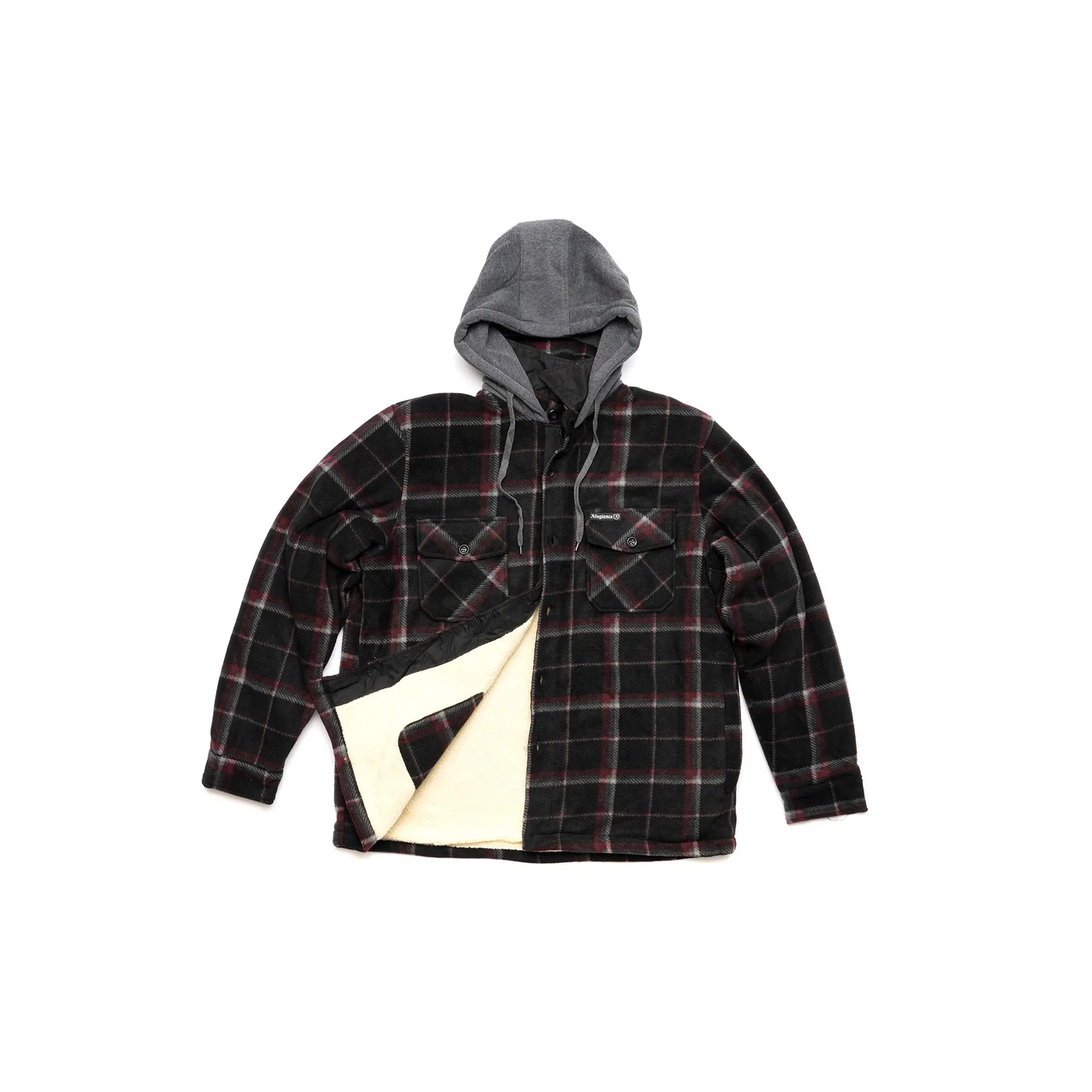 Official Hooded Flannel - Allegiance Clothing
