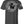 Back of Winged Premium Tee in dark charcoal featuring large skull with pilot helmet, outstretched wings, and “Live Life Fast – Allegiance” text.