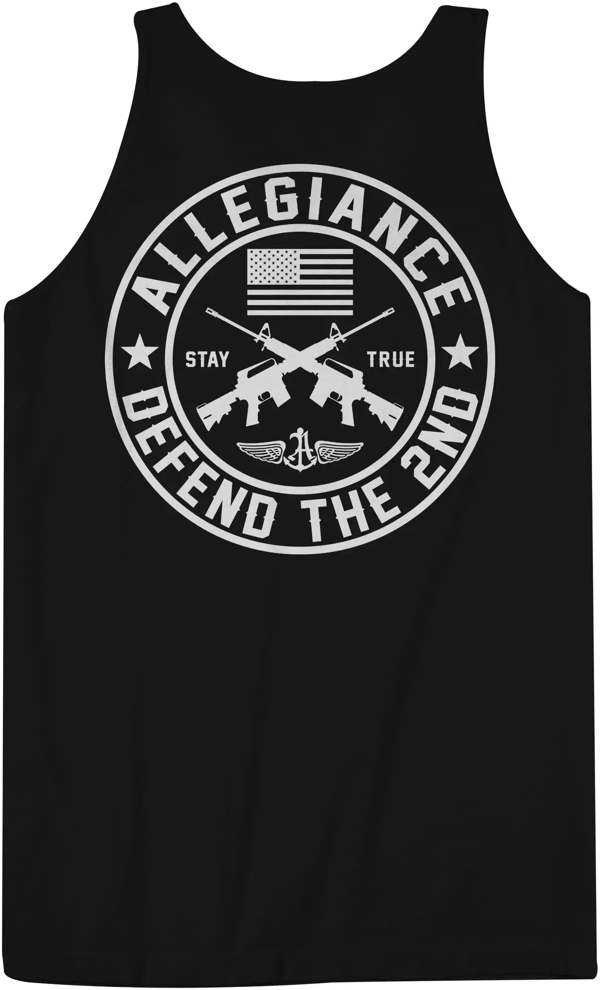 Defend the Second Back Hit Tank Top ALLEGIANCE CLOTHING