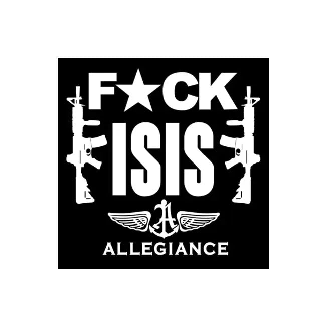 F*CK ISIS STICKER ALLEGIANCE CLOTHING